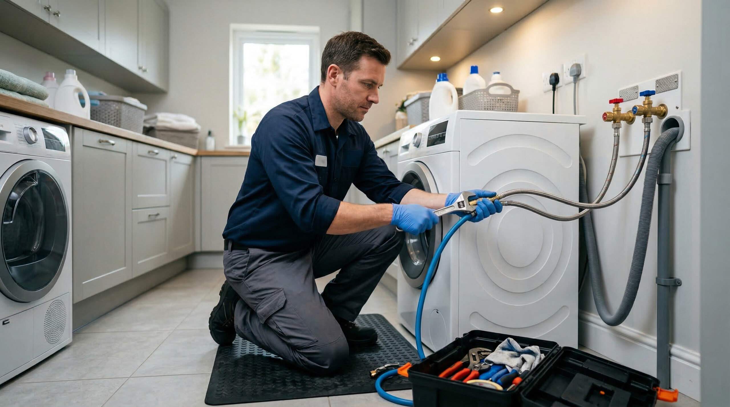 Jak podłączyć pralkę krok po kroku?